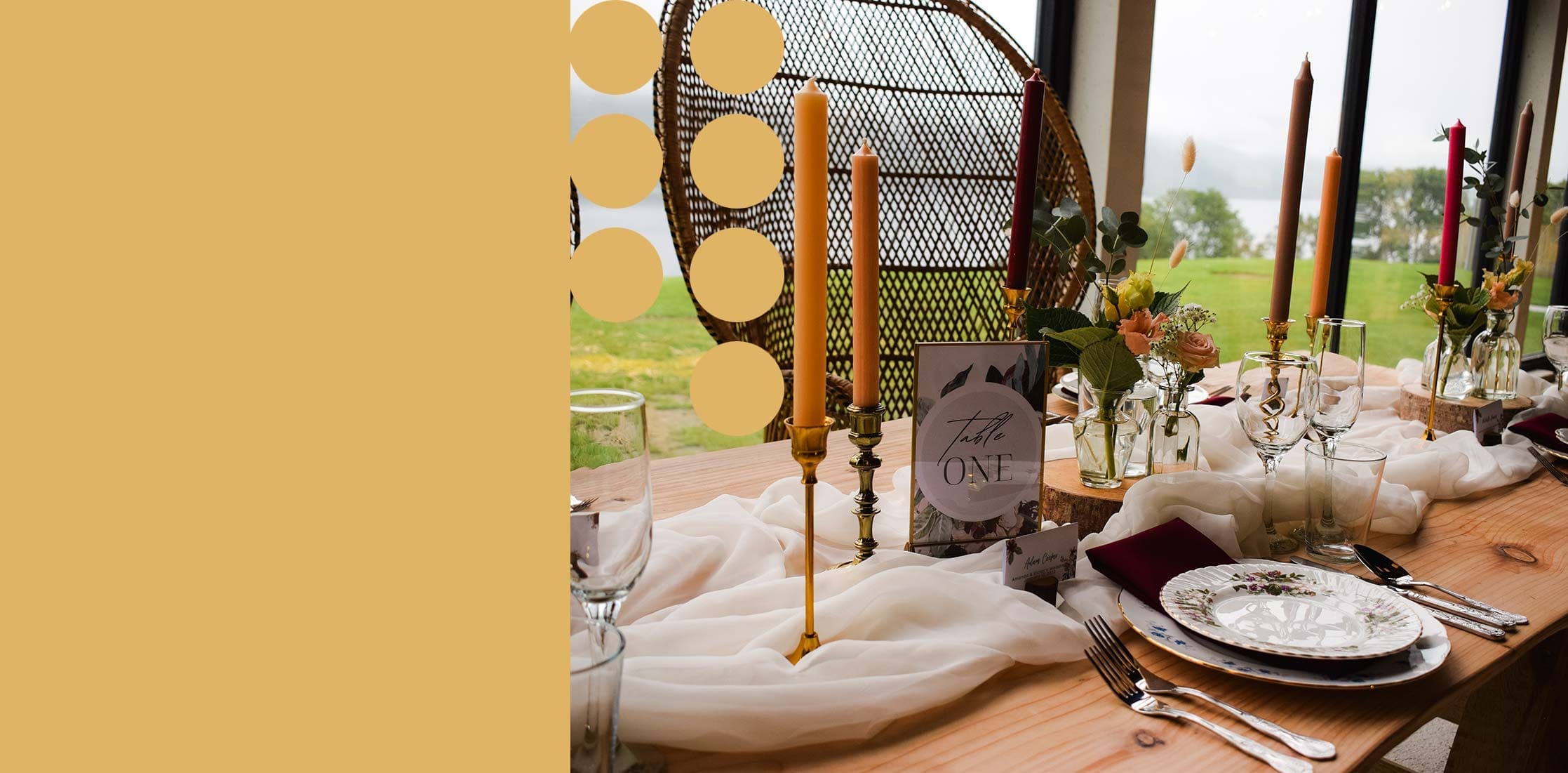 Our Wedding open days at Boreland Loch Tay are the perfect time to come and have a look around and meet suppliers who can help make your wedding dreams a reality,
